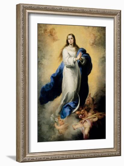 Escorial Immaculate Conception-Bartolome Esteban Murillo-Framed Giclee Print