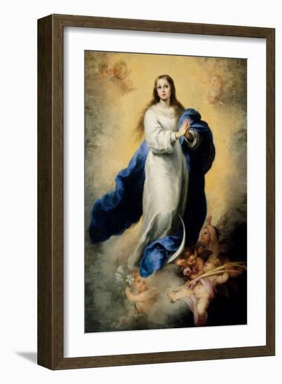 Escorial Immaculate Conception-Bartolome Esteban Murillo-Framed Giclee Print