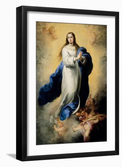 Escorial Immaculate Conception-Bartolome Esteban Murillo-Framed Giclee Print