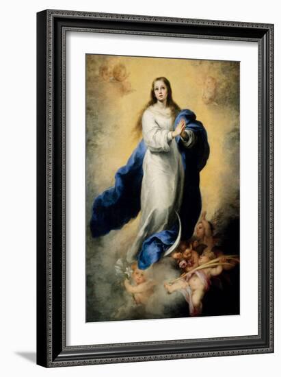 Escorial Immaculate Conception-Bartolome Esteban Murillo-Framed Giclee Print