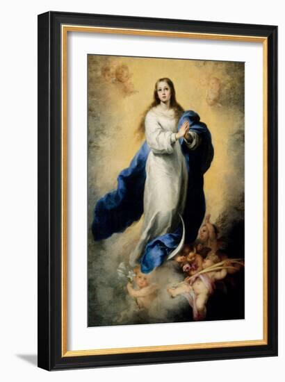 Escorial Immaculate Conception-Bartolome Esteban Murillo-Framed Giclee Print