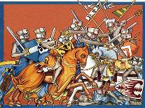 Richard the Lionheart Arriving at Acre-Escott-Mounted Giclee Print