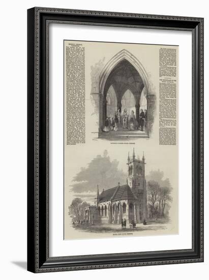 Escrick Church, Yorkshire-Samuel Read-Framed Giclee Print