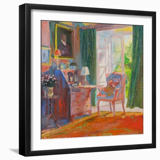 Escritoire, 1998 (Oil on Board)-William Ireland-Framed Giclee Print