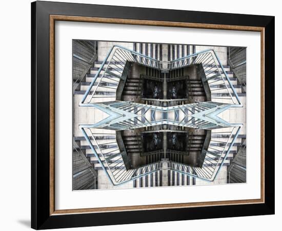 Eshcer Stairwell 2, 2014-Ant Smith-Framed Giclee Print