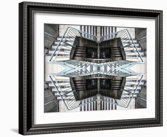 Eshcer Stairwell 2, 2014-Ant Smith-Framed Giclee Print