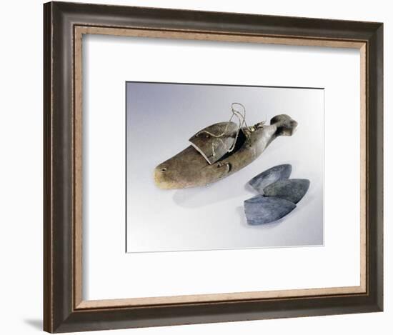 Eskimo box used as a charm-Werner Forman-Framed Giclee Print