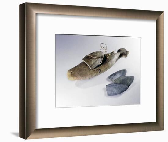 Eskimo box used as a charm-Werner Forman-Framed Giclee Print