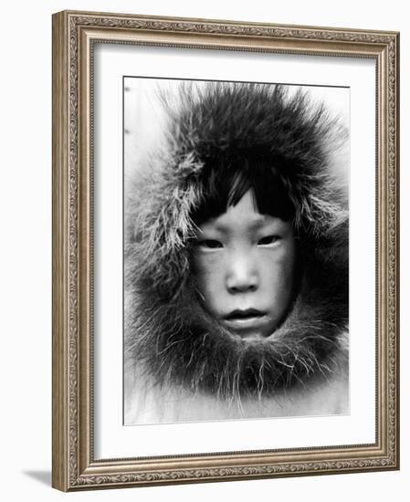 Eskimo Child-Margaret Bourke-White-Framed Photographic Print