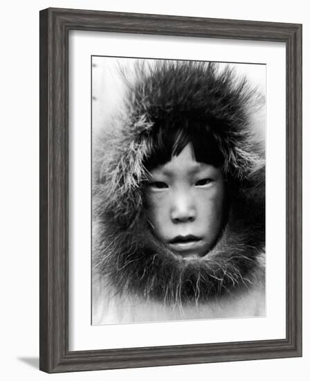 Eskimo Child-Margaret Bourke-White-Framed Photographic Print