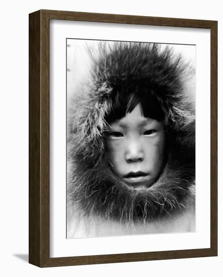 Eskimo Child-Margaret Bourke-White-Framed Photographic Print