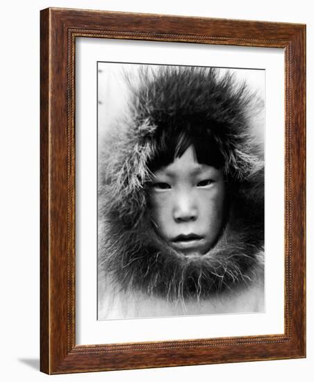 Eskimo Child-Margaret Bourke-White-Framed Photographic Print