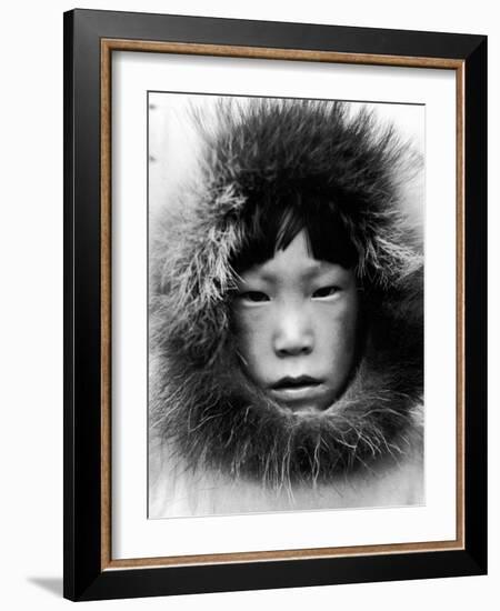 Eskimo Child-Margaret Bourke-White-Framed Photographic Print