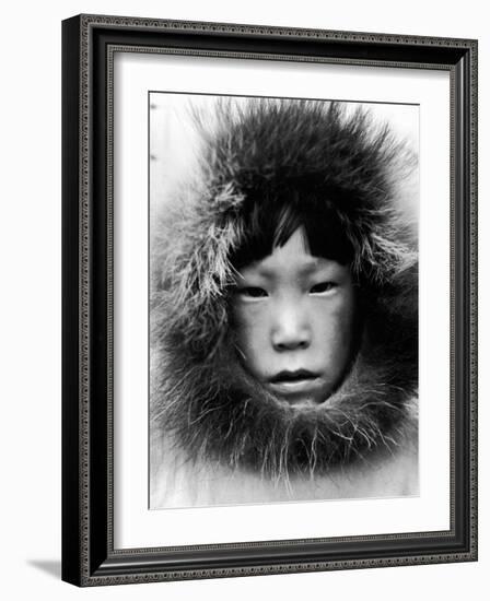 Eskimo Child-Margaret Bourke-White-Framed Photographic Print