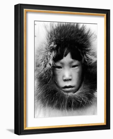 Eskimo Child-Margaret Bourke-White-Framed Photographic Print