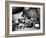 Eskimo Family Admiring their Modern Conveniences, a Victrola, a Sewing Machine and a Stove-Margaret Bourke-White-Framed Photographic Print