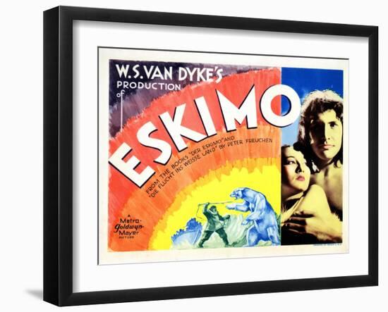 Eskimo, Lotus Long, Mala, 1933-null-Framed Art Print