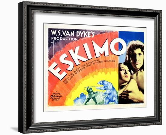 Eskimo, Lotus Long, Mala, 1933-null-Framed Art Print