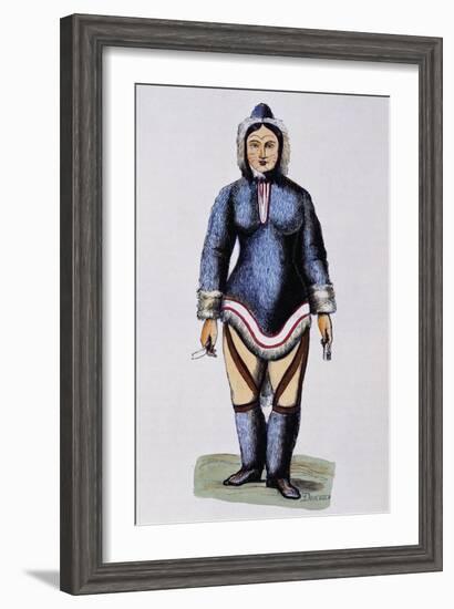 Eskimo Woman-null-Framed Giclee Print