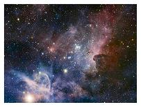 Carina Nebula Infrared from HAWK-I-ESO-Stretched Canvas