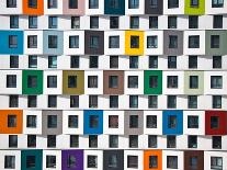 Colorful Facade of the New Building. Modern Architecture, Residential Building-ESOlex-Photographic Print