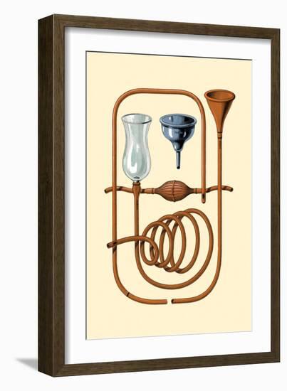 Esophageal Sounds-Jules Porges-Framed Art Print