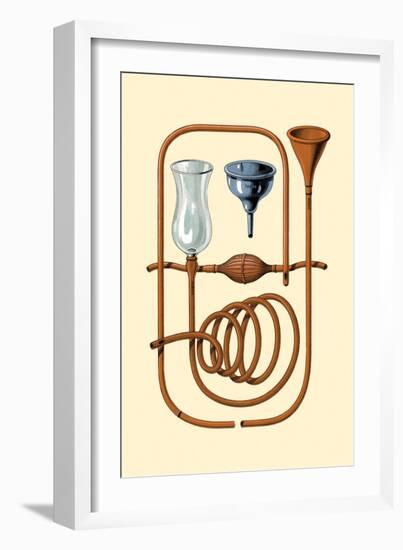 Esophageal Sounds-Jules Porges-Framed Art Print