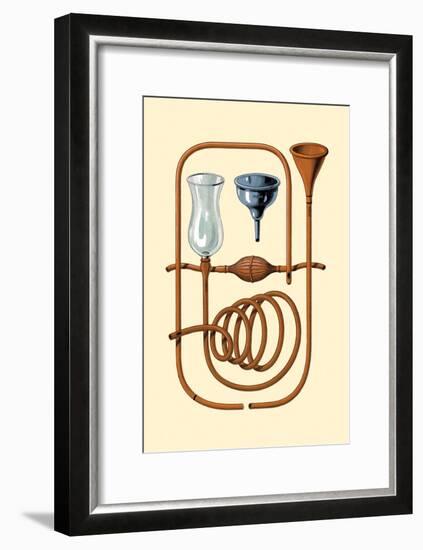 Esophageal Sounds-Jules Porges-Framed Art Print