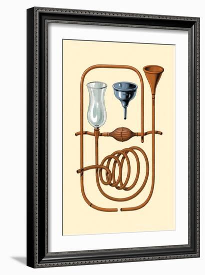 Esophageal Sounds-Jules Porges-Framed Art Print