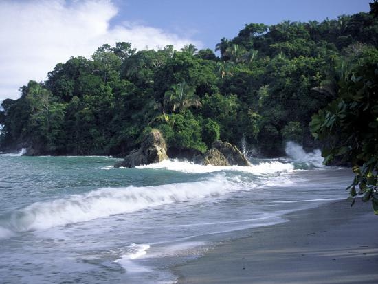 Espadilla Beach Manuel Antonio National Park Costa Rica Espadilla Beach Manuel Antonio National Park Costa Rica Photographic Print By Jack Hoehn Jr Art