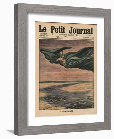 Espionage, Front Cover Illustration from 'Le Petit Journal', Supplement Illustre, 22nd February…-French School-Framed Giclee Print