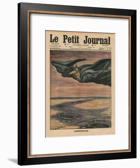 Espionage, Front Cover Illustration from 'Le Petit Journal', Supplement Illustre, 22nd February…-French School-Framed Giclee Print