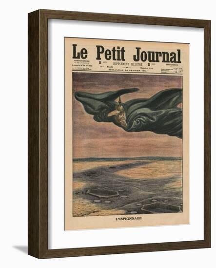 Espionage, Front Cover Illustration from 'Le Petit Journal', Supplement Illustre, 22nd February…-French School-Framed Giclee Print