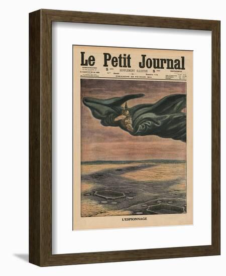 Espionage, Front Cover Illustration from 'Le Petit Journal', Supplement Illustre, 22nd February…-French School-Framed Giclee Print