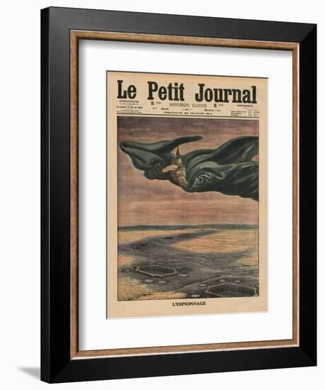 Espionage, Front Cover Illustration from 'Le Petit Journal', Supplement Illustre, 22nd February…-French School-Framed Giclee Print