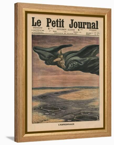 Espionage, Front Cover Illustration from 'Le Petit Journal', Supplement Illustre, 22nd February…-French School-Framed Premier Image Canvas