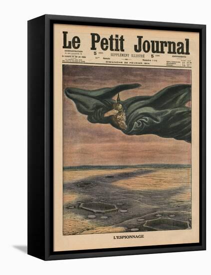 Espionage, Front Cover Illustration from 'Le Petit Journal', Supplement Illustre, 22nd February…-French School-Framed Premier Image Canvas