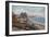 Esplanade and Culver Cliffs, Sandown, I of Wight-Alfred Robert Quinton-Framed Giclee Print