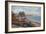 Esplanade and Culver Cliffs, Sandown, I of Wight-Alfred Robert Quinton-Framed Giclee Print