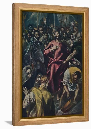 'Espolio (Entkleidung Christi.)', (Disrobing of Christ), c1577-1579, (1938)-El Greco-Framed Premier Image Canvas