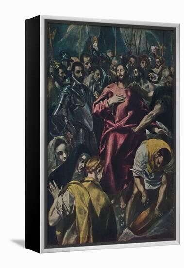 'Espolio (Entkleidung Christi.)', (Disrobing of Christ), c1577-1579, (1938)-El Greco-Framed Premier Image Canvas