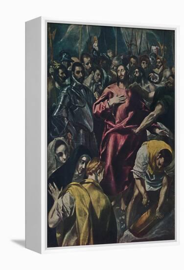 'Espolio (Entkleidung Christi.)', (Disrobing of Christ), c1577-1579, (1938)-El Greco-Framed Premier Image Canvas