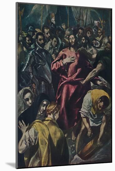 'Espolio (Entkleidung Christi.)', (Disrobing of Christ), c1577-1579, (1938)-El Greco-Mounted Giclee Print