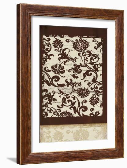 Espresso and Cream II-Andrew Michaels-Framed Art Print