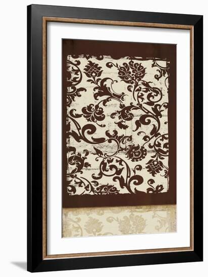 Espresso and Cream II-Andrew Michaels-Framed Art Print