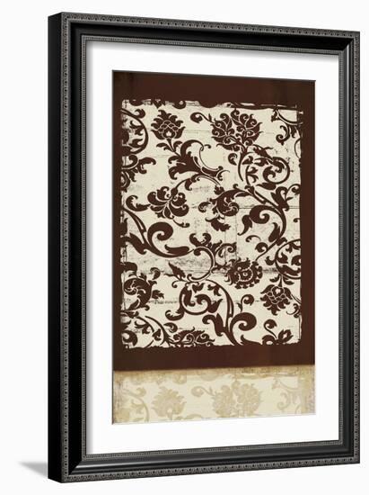 Espresso and Cream II-Andrew Michaels-Framed Art Print