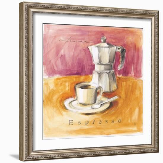 Espresso Aroma-Lauren Hamilton-Framed Art Print