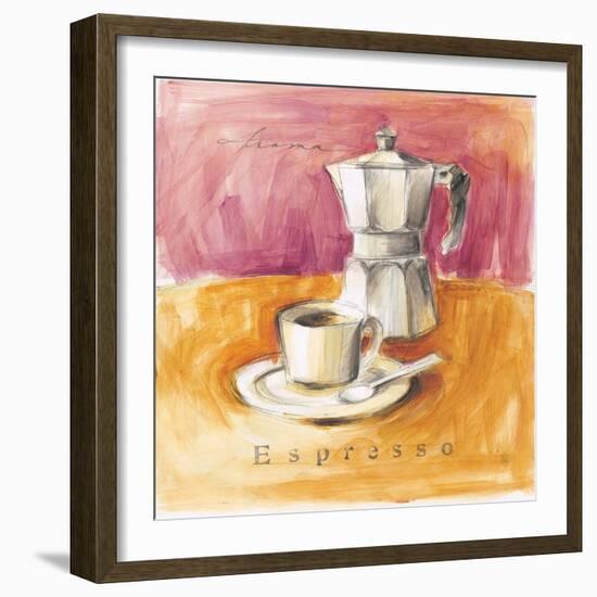 Espresso Aroma-Lauren Hamilton-Framed Art Print