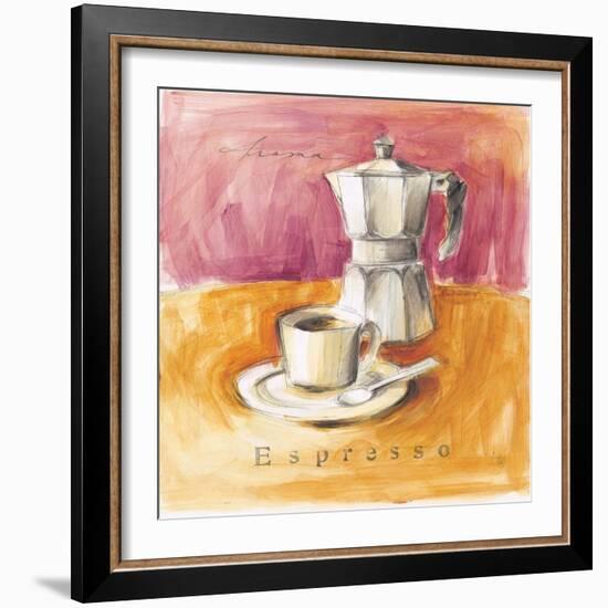 Espresso Aroma-Lauren Hamilton-Framed Art Print