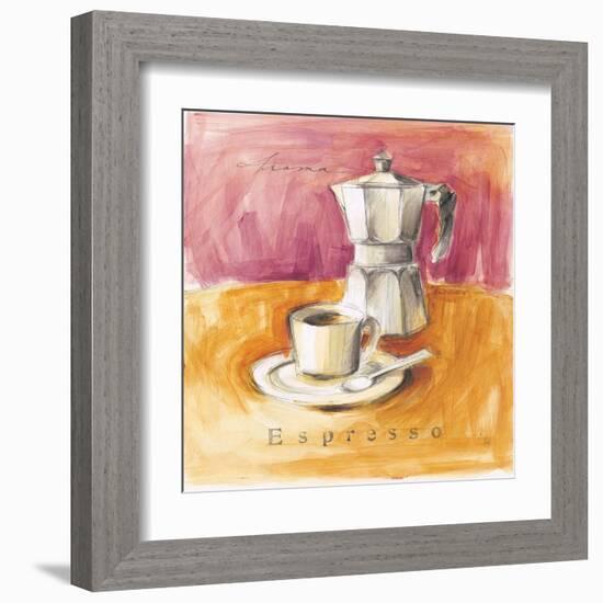 Espresso Aroma-Lauren Hamilton-Framed Art Print